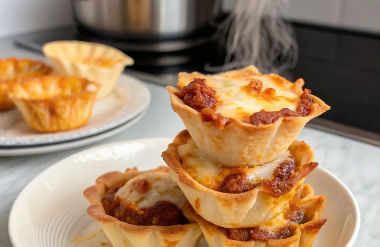Air Fryer Lasagna Cups Recipe