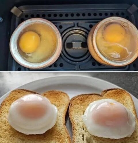 Air Fryer Poached Eggs