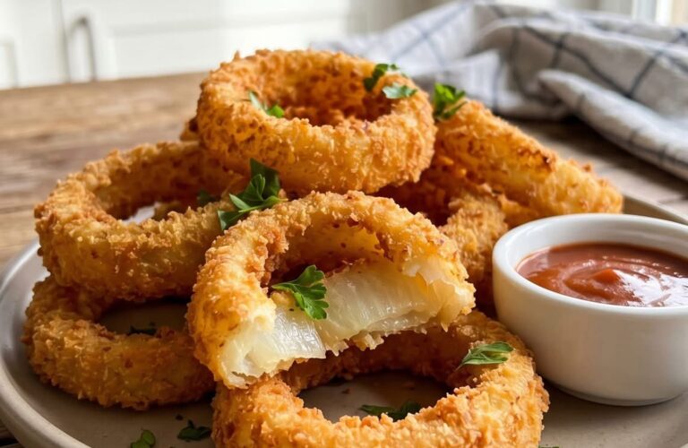 Crispy Air Fryer Onion Rings