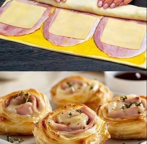 Ham & Cheese Puff Pastry