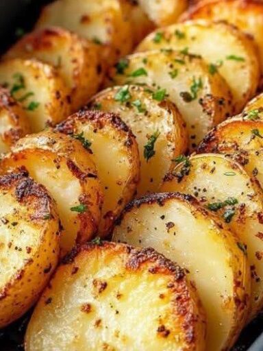Quick & Easy Air Fryer Sliced Potatoes Recipe