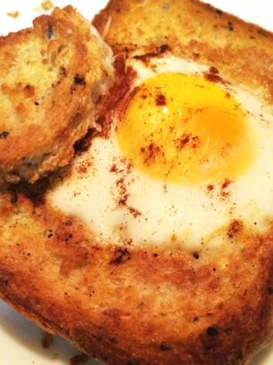Air Fryer Egg Toast